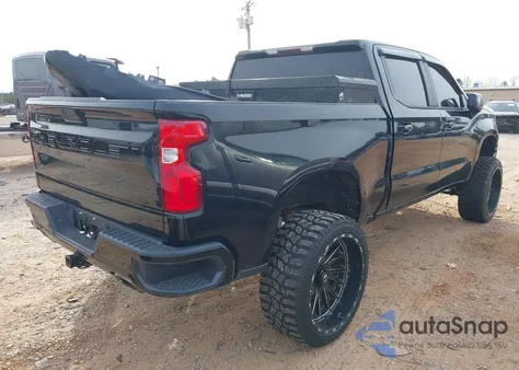 2019 Chevrolet Silverado 1500 Rst из США, поврежденный, VIN 1GCUYEED9KZ111826